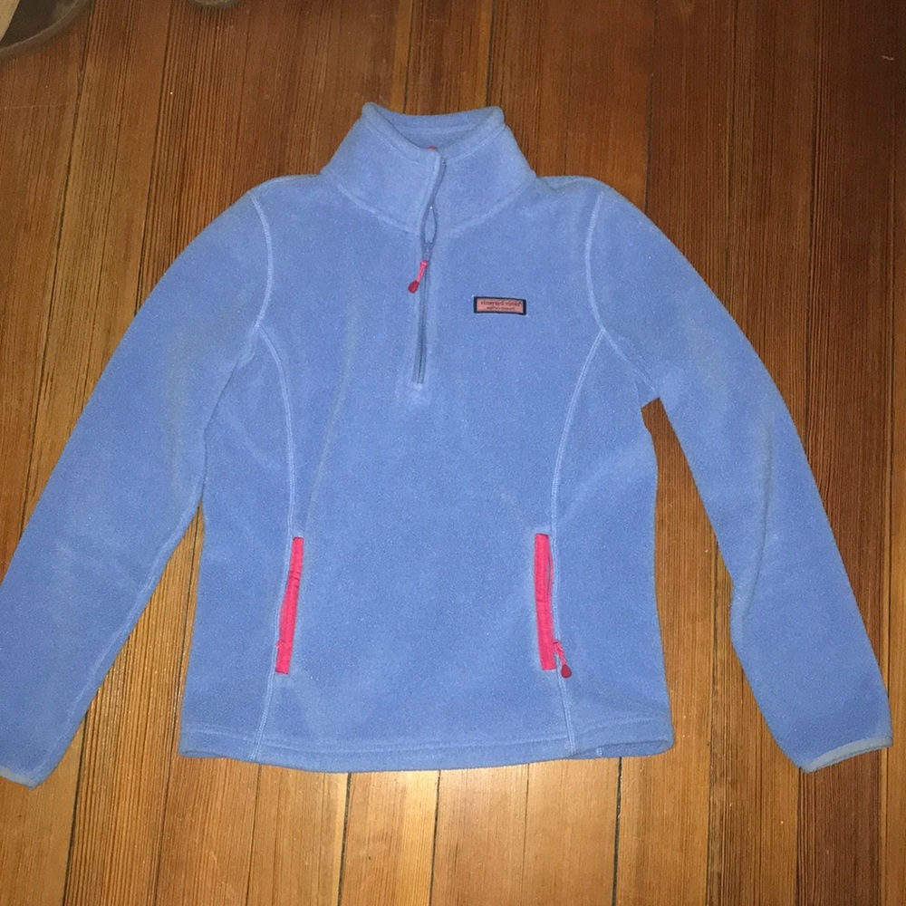 Vineyard Vines Fleece Pullover w/ Kangaroo Pocket